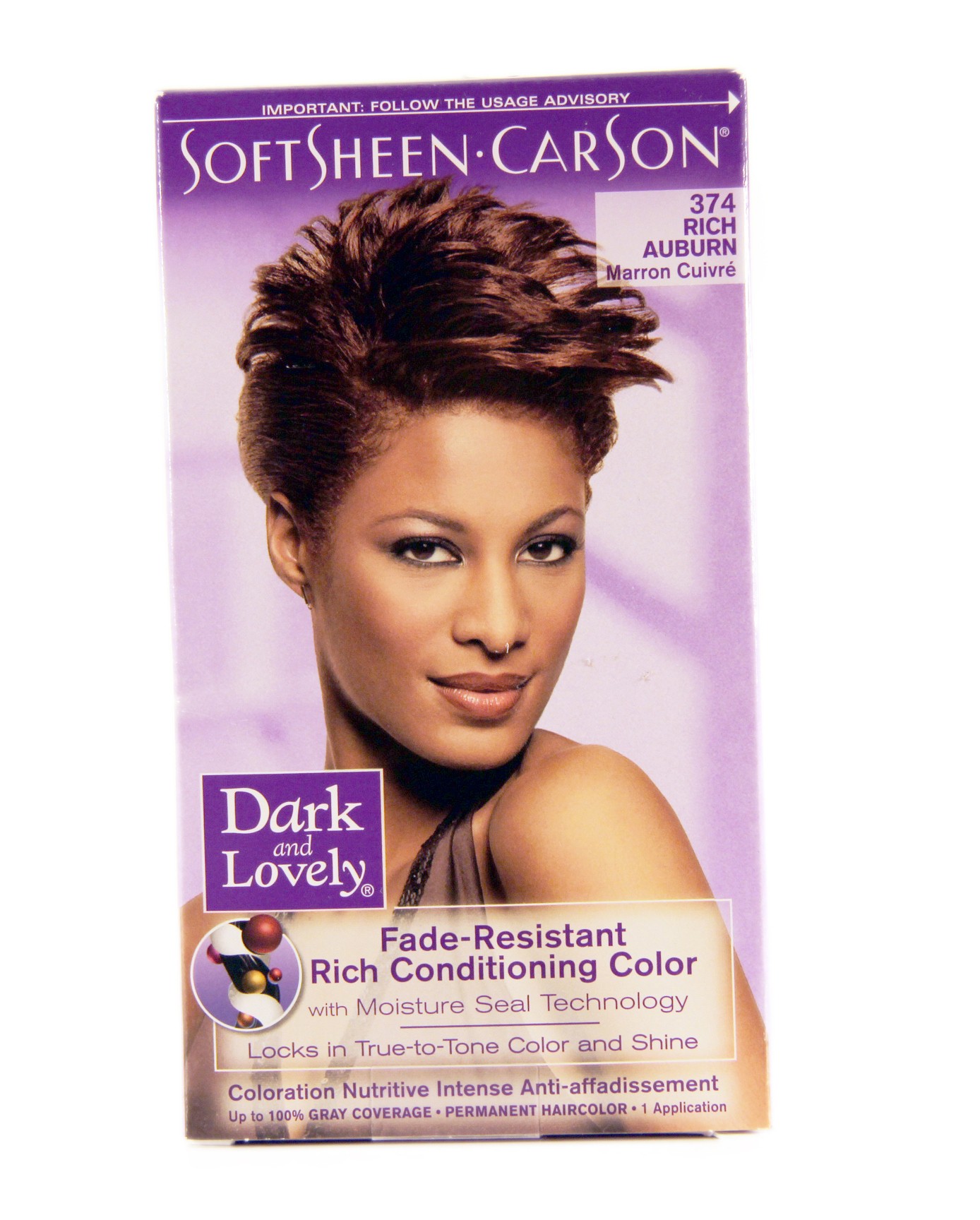 Dark And Lovely Color Rich Auburn 374 Lady Edna