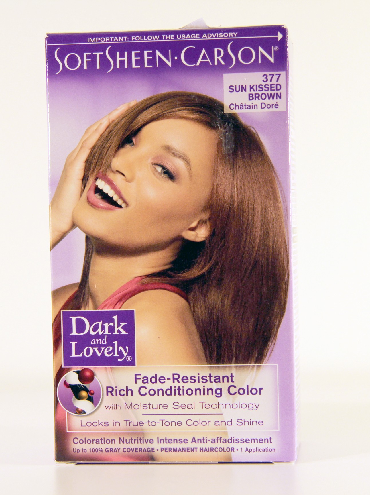 Dark And Lovely Color Sun Kissed Brown 377 Lady Edna