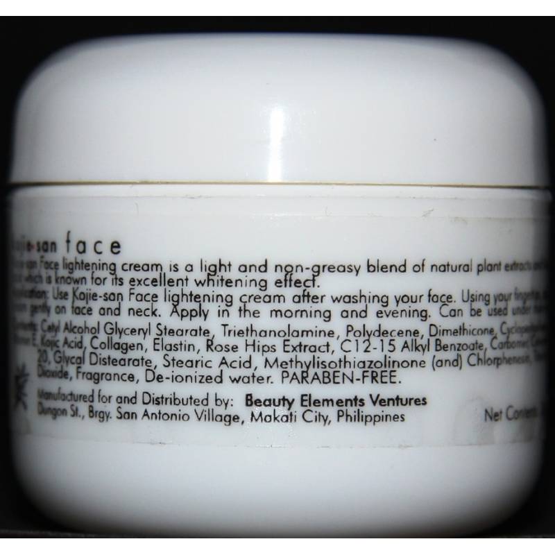 Kojiesan face lightening cream Lady Edna