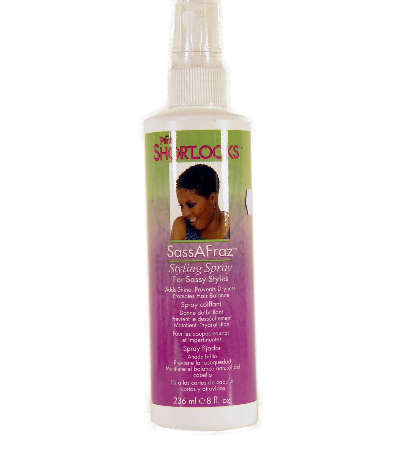 Luster S Pink Shortlooks Sassafraz Styling Spray Lady Edna