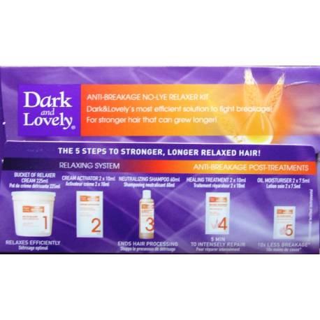 Dark and Lovely - Anti-casse défrisant sans soude - cheveux normaux Dark and Lovely - Anti-casse défrisant sans soude - cheveux normaux