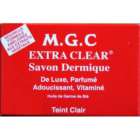 M. G. C EXTRA CLEAR savon dermique aux extraits végétaux