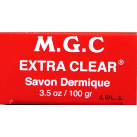 M. G. C EXTRA CLEAR savon dermique aux extraits végétaux