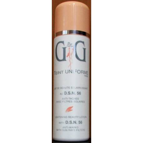 G&G Teint Uniforme lait de beauté éclaircissant