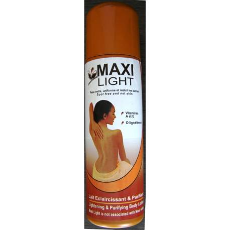 Maxi Light Lait éclaircissant et purifiant