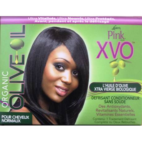 Luster's Pink Organic Olive Oil XVO pour cheveux normaux