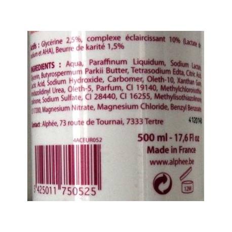 Opalya Lait concentré éclaircissant hydratant ultra fort