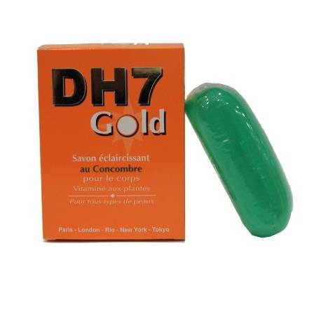 dh7 gold lightening soap with cucumber