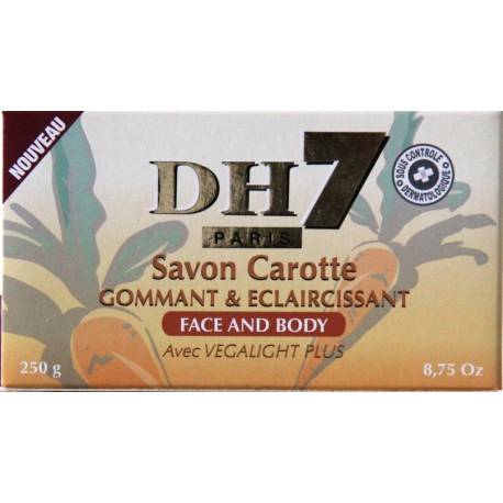 DH7 Savon Carotte gommant et éclaircissant