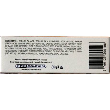 DH7 Savon Carotte gommant et éclaircissant