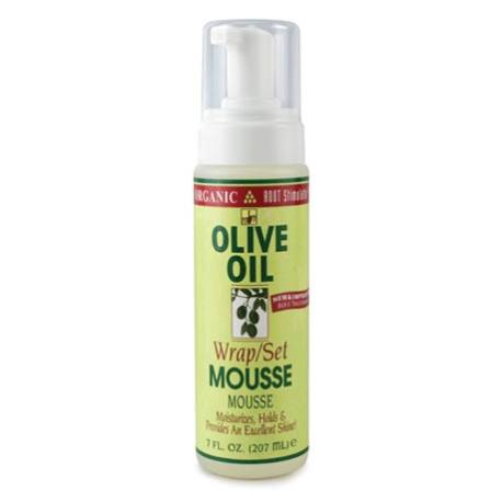 ORGANIC ROOT Stimulator OLIVE OIL Wrap Set Mousse