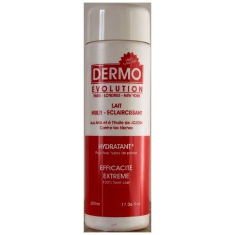 Dermo Evolution lait multi-éclaircissant - huile de jojoba