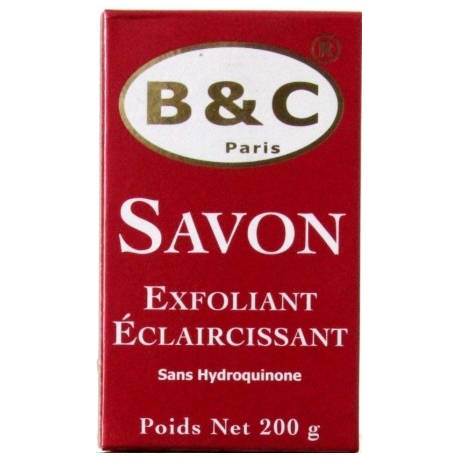 B&C Paris Exfoliating lightening soap