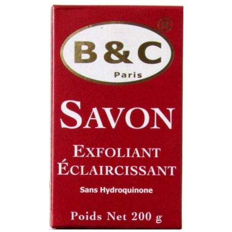 B&C Paris Savon exfoliant éclaircissant