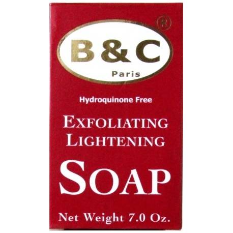 B&C Paris Savon exfoliant éclaircissant