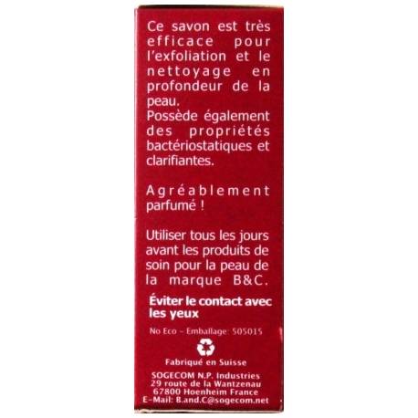 B&C Paris Savon exfoliant éclaircissant