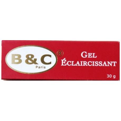 B&C Paris Gel éclaircissant