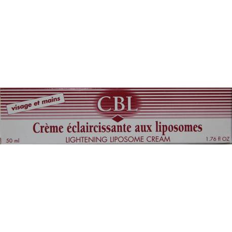 CBL Crème éclaircissante aux liposomes