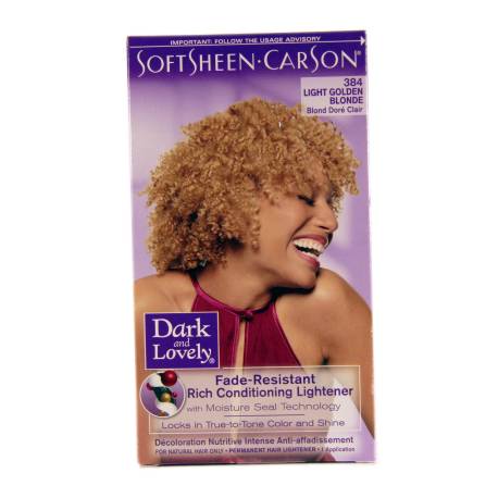 Coloration Blond Doré Clair 384 Dark And Lovely