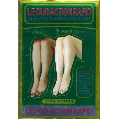 Le duo action rapid - Duo anti-taches gommant