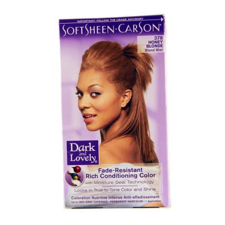 Coloration Blond Miel 378 Dark And Lovely