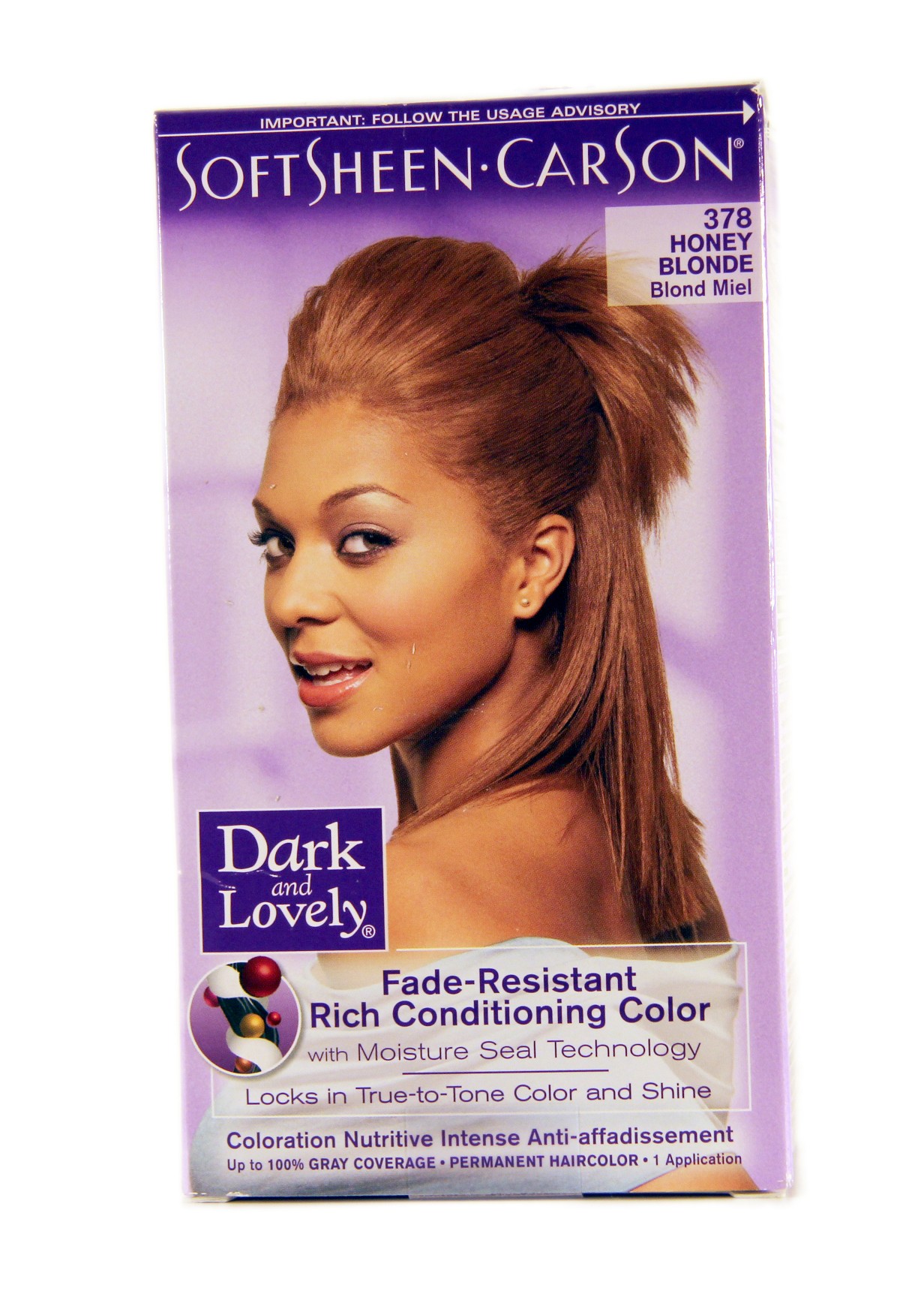 Dark And Lovely Color Honey Blonde 378 Lady Edna