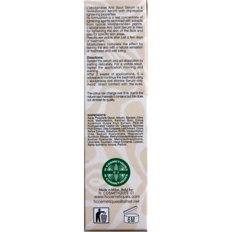 L'abidjanaise Anti-spot Serum