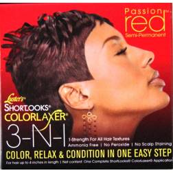 Luster's Shortlooks Colorlaxer Passion Red 2