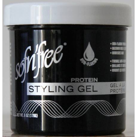 Sofn'free Gel coiffant Protéiné Noir  - petit format