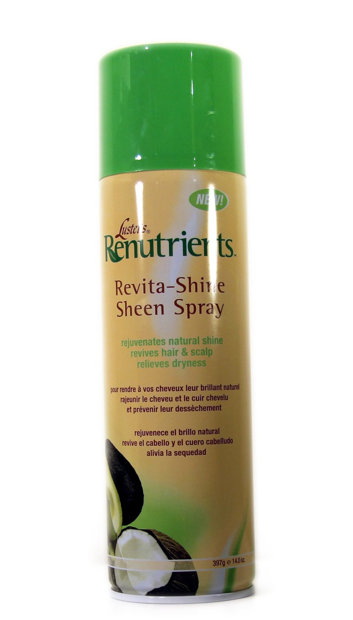 Luster S Renutrients Revita Shine Sheen Spray Lady Edna
