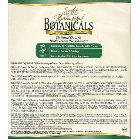 Soft & Beautiful Botanicals No lye relaxer Regular