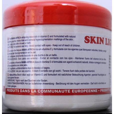 Skin Light Mama Africa crème éclaircissante naturelle