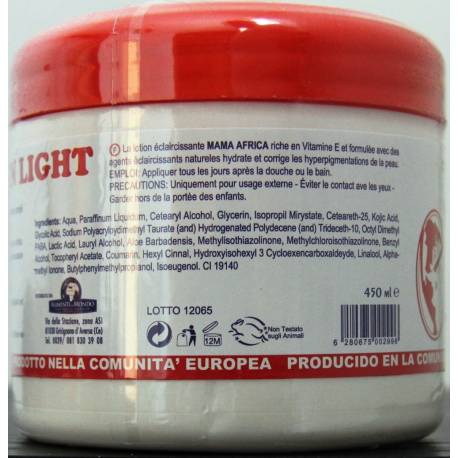 Skin Light Mama Africa crème éclaircissante naturelle