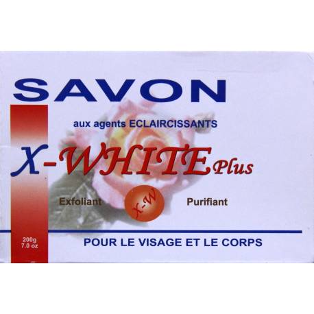 X-WHITE soap with withening agents