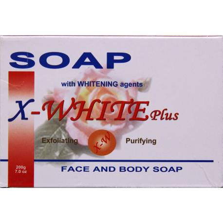 X-WHITE soap with withening agents