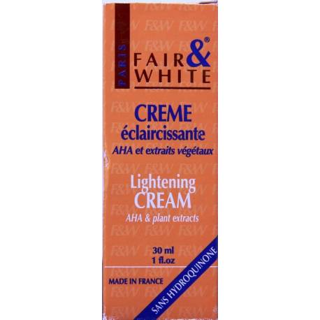 Fair&White Lightening cream 