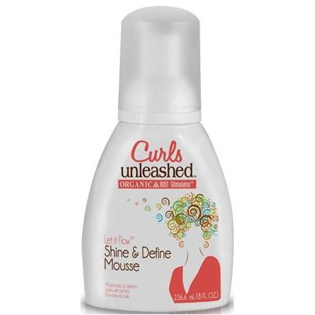 Curls Unleashed Shine and Define Mousse