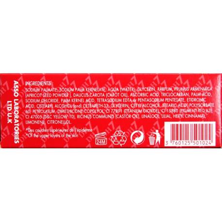 DH7 Rouge savon crème 2en1 exfoliant