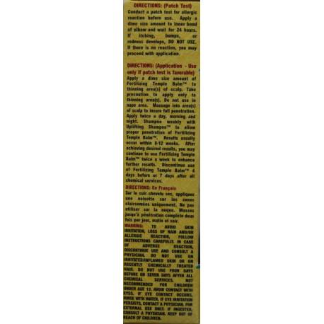 ORGANIC ROOT Stimulator Fertilizing Temple Balm  ORGANIC ROOT Stimulator Fertilizing Temple Balm
