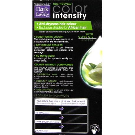 Dark and Lovely Color intensity Dark and Lovely Color intensity