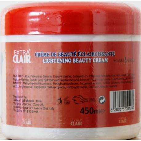 Extra Clair Mama Africa crème de beauté éclaircissante