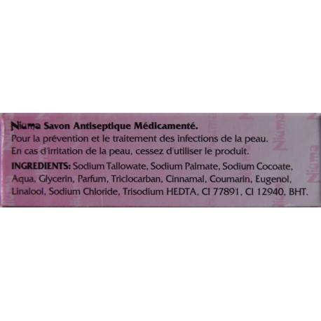 Niuma savon antiseptique médicamenté