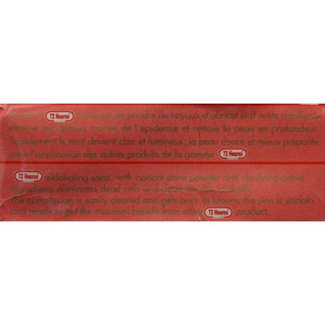 72 heures exfoliating and clarifying soap