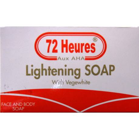 72 Heures lightening soap with Vegewhite