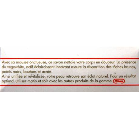 72 Heures lightening soap with Vegewhite