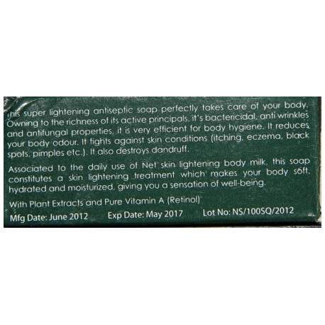 NETSkin savon antiseptique super éclaircissant NETSkin savon antiseptique super éclaircissant