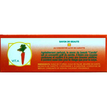 CAROTIS beauty soap double nutrition