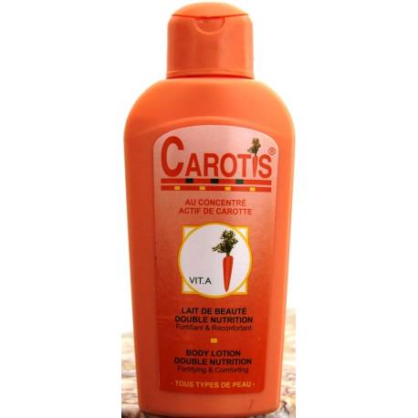 CAROTIS lait de beauté double nutrition