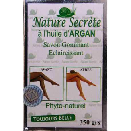 Savon gommant éclaircissant Nature secrète