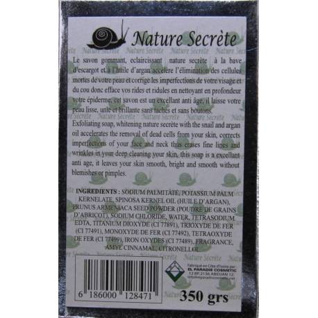 Savon gommant éclaircissant Nature secrète